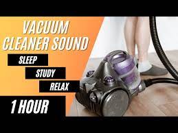 vacuum cleaner sound 1 hour black