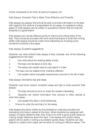 calam eacute o kids essays excellent tips to make them effective and calameacuteo kids essays excellent tips to make them effective and powerful
