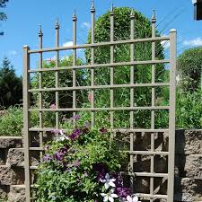 'the height of the trellis on the west boundary will not exceed 500mm and the height on the east 'given that there are many examples of timber trellises within the vicinity, the proposed works would. August Grove Khacheres Vinyl Lattice Panel Trellis Reviews Wayfair