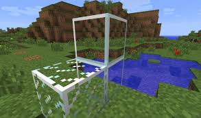 Block Of Glass In Minecraft Easily