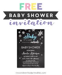 Free Printable Editable Pdf Baby Shower Invitation Diy