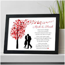 couples poem anniversary gifts