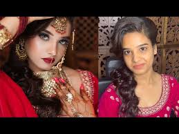 muslim bridal look hd makeup cut