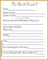 Non Fiction Book Report Template 2nd Grade Poster Skincense