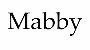 How to Pronounce Mabby - YouTube