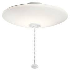 We have ceiling fan light fixtures to fit all types of fans. Kichler 380031mul 13 Inch Low Profile Led Bowl Fan Light Kit 380031mul Bellacor