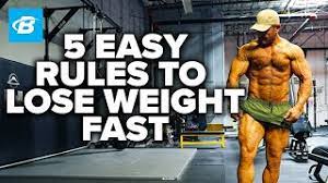 5 easy rules to lose weight fast mark