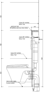 Wc Wall In Autocad Dwg File