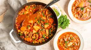 favorite vegetable beef soup recipe