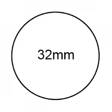 Millimeter, symbol mm) is one thousandth of a metre, which is the. 32mm Clear Sealing Labels