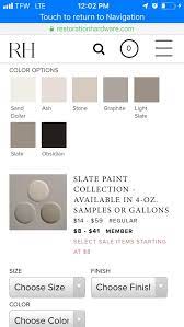 Slate Paint Color By Restoration