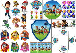 Paw patrol disney princes clipart paw patrol character printables png image transparent png free download on seekpng from www.seekpng.com. Paw Patrol Free Printable Kit Oh My Fiesta In English