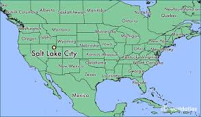 Where Is Salt Lake City Ut Salt Lake City Utah Map