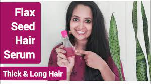 In order to make hair look good on a daily basis, many of us use a huge amount of hair spray and other cosmetics. Hair Serum Flax Seed Malayalam For Thick Long Hair Youtube