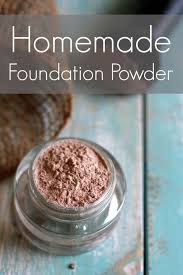 homemade foundation powder