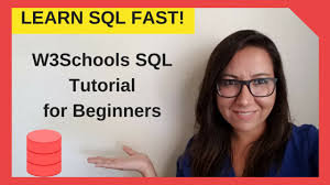 learn sql fast w3s sql tutorial