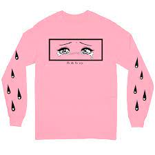 Cry Positive Long Sleeve - Pink - Emirichu