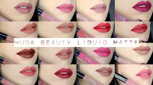 huda beauty liquid matte lipstick