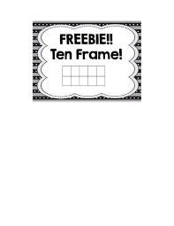 36 printable ten frame templates free