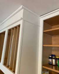 gap between cabinet and ceiling