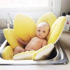 Your baby loves bath time, but combining soap and water with a squirmy infant can make for slippery conditions. Sunflower Bath Mat Fluff Carpet Nursery Rug For Baby 3 Colors Tychome Baby Tub Baby Bath Mats Baby Bath Flower