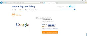 Fix Cant Add Google As Search Provider In Internet Explorer 11