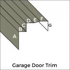 aluminum garage door trim trim bender