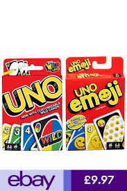No matter how you shuffle them, these card decks deal hours of entertainment to family and friends! Uno Card Game By Mattel New And Sealed Choose Edition Ebay Uno Card Game Card Games Skipbo Card Game