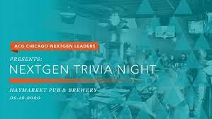 Test your skills at trivia while having fun with family and friends. Nextgen Trivia Night Acg Chicago