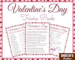 Challenge them to a trivia party! Valentine Trivia Etsy