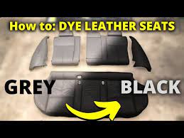 How To Dye Leather Bmw Seats Grey To