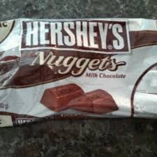 milk chocolate nuggets and nutrition facts