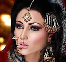arabic bridal makeup hairstyles