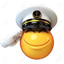 Marines Hat Emoji Isolated On White Background, Admiral Emoticon Wearing  Navy Cap 3d Rendering Stock Photo, Picture and Royalty Free Image. Image  93896956.