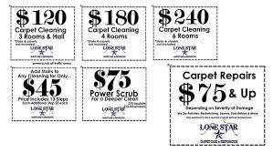 carpet cleaning and specials