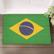 brazil rug country flag carpet world