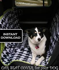 Dog Car Seat Cover Hammock Diy Pattern