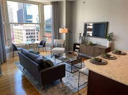 The living room and the bed room is huge. 100 Best 1 Bedroom Apartments In Chicago Il With Pics