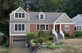 Red Orange Brick House Trim Colors