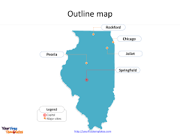 Illinois Map Powerpoint Templates Free Powerpoint Templates
