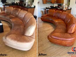 leather couch repair