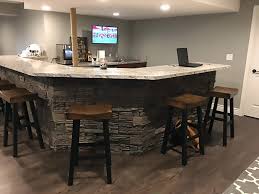 home bar design diy stone bar ideas