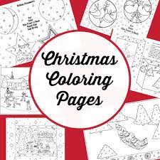 Choose between christmas tree color sheets, christmas decoration color sheets and many this is a huge collection of christmas coloring pages. Cute Christmas Coloring Pages