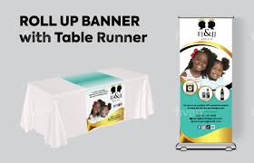 Design Roll Up Banner Canopy Tent And