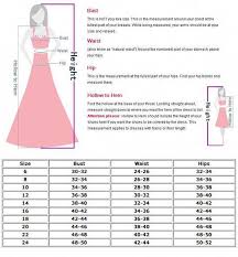 Dress Sizes Chart For Women Size Chart This Chart Is