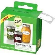 Details About New Case Of 360 Ball 10734 Dissolvable Canning Food Jar Labels 6 Packs 1358613
