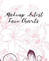 makeup artist face charts a practice