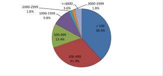 8 Pie Chart Of The Size Of Respondent Companies Number Of