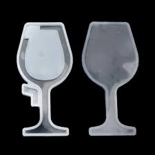 wine glass resin shaker mold silicone