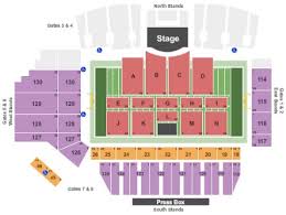 Fawcett Stadium Tickets And Fawcett Stadium Seating Chart